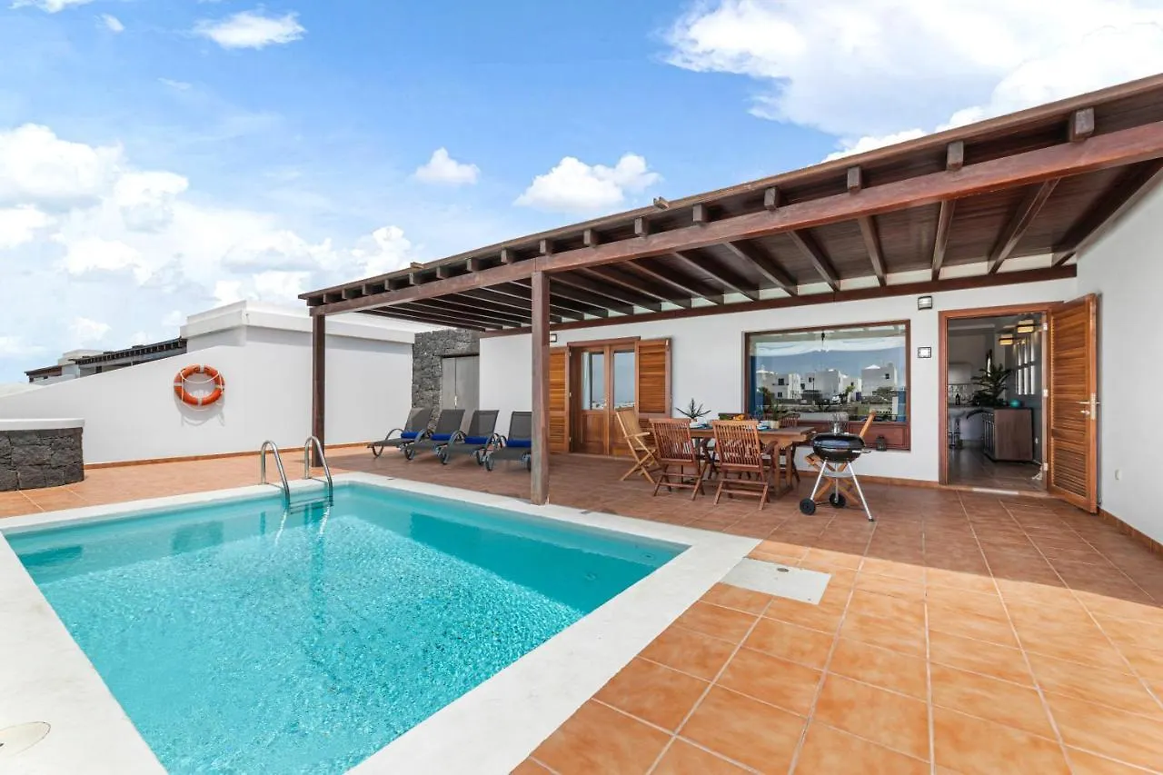 Lanzarote Villa 3 Islas - Pool Heated 普拉亚布兰卡 西班牙